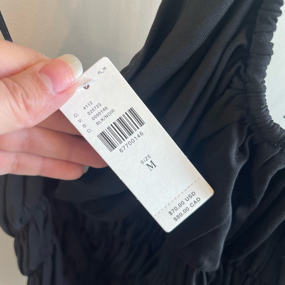 NWT Ruched Halter Tank - Picture 6 of 7